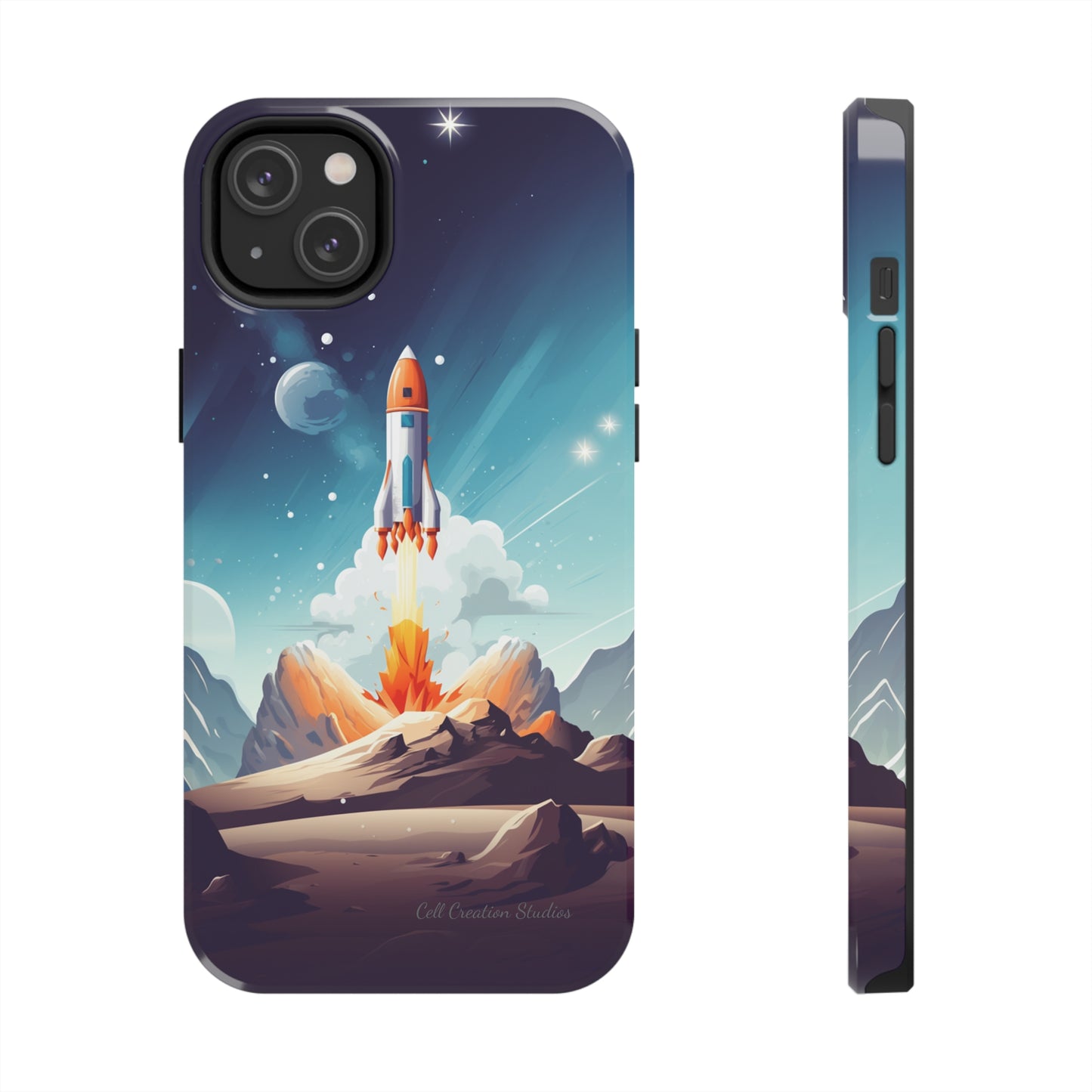 Introducing our "Galactic Odyssey" Cell Phone Case – Launch Your Device into Adventure -Tough Phone Cases