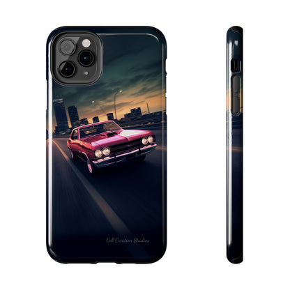 "Sunset City Cruise GTO Edition" -Tough iPhone Cases