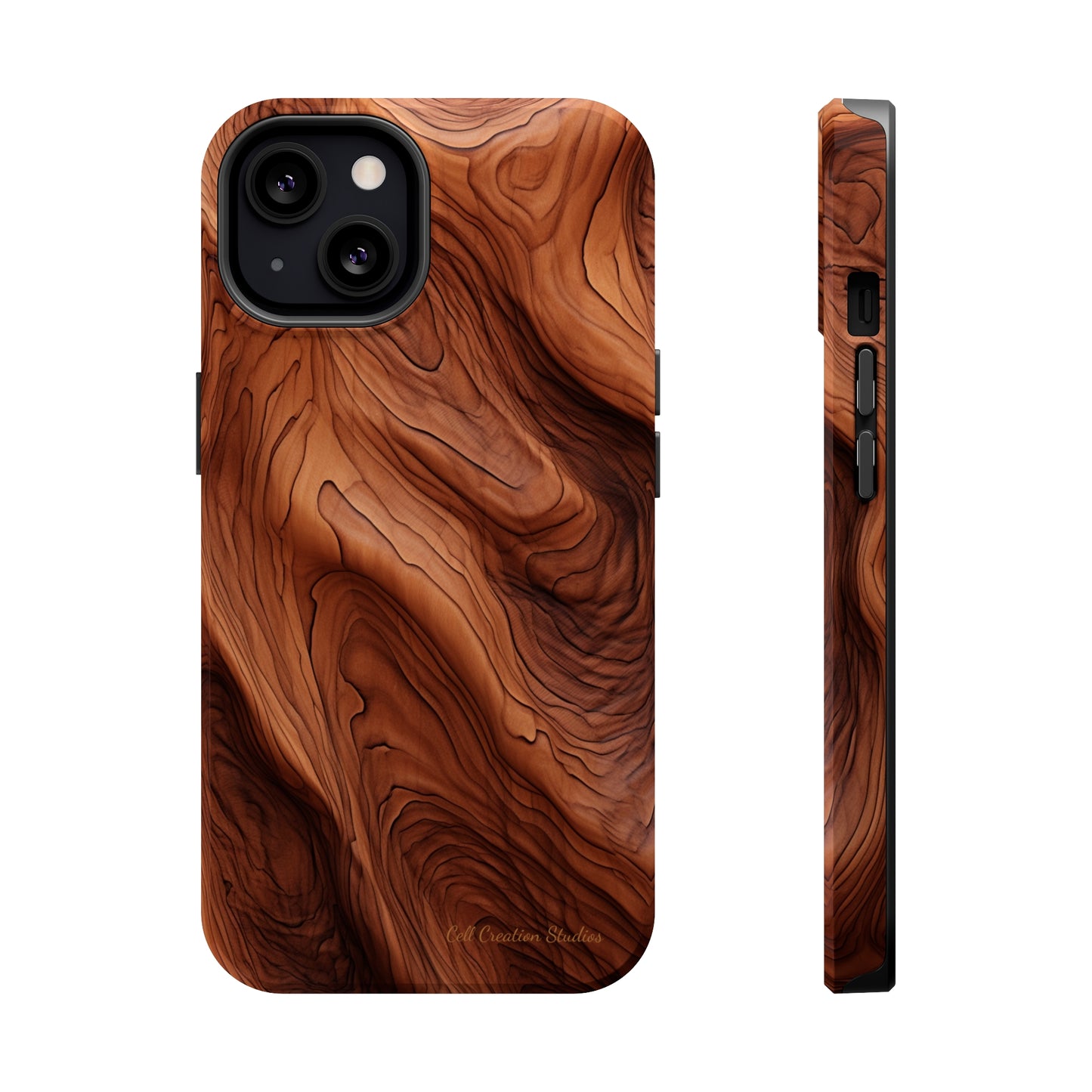 The "Eternal Woodgrain" Phone Case -MagSafe Tough Cases