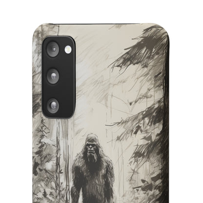 "Bigfoot in the Wilderness" Cell Phone Case – Encounter Bigfoot's Mystery -Snap Cases