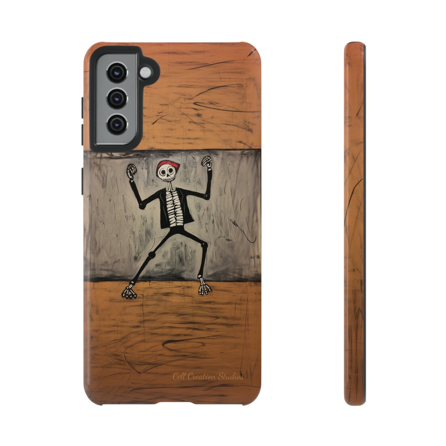 "Dance of the Skeletal Muse" -Tough Samsung Phone Cases