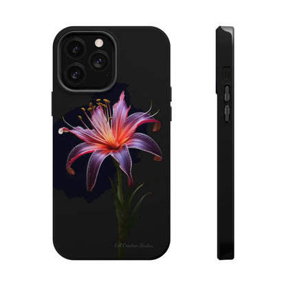 "Vibrant Purple Lily" Phone Case -MagSafe Tough Cases