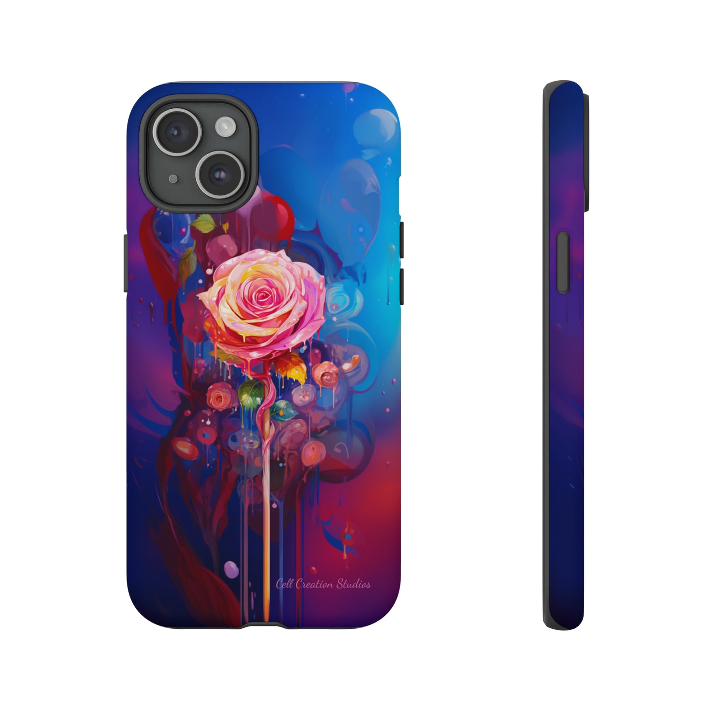 "Dreamy Rose Bloom Fantasy" -Tough iPhone Cases