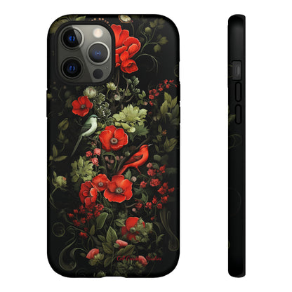 "Floral Serenade Elegance" -Tough iPhone Cases