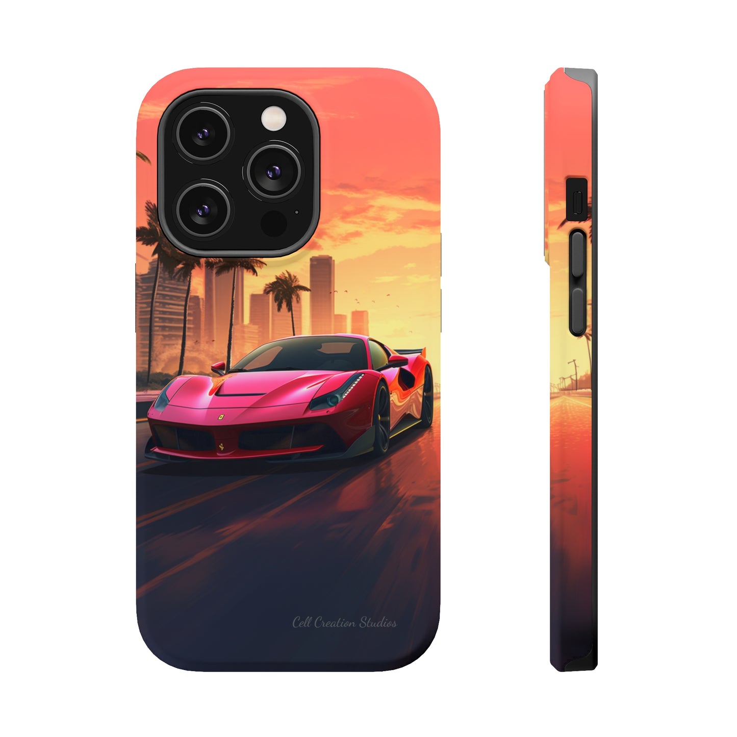 "Sunset Boulevard Ferrari Edition" -MagSafe Tough iPhone Cases