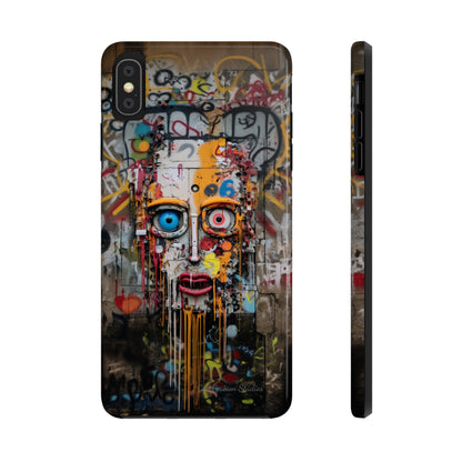 "Urban Graffiti Face" -Tough Phone Cases