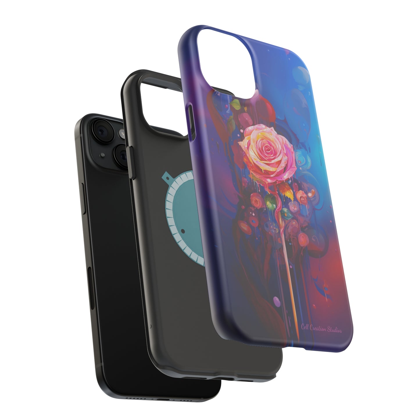 "Dreamy Rose Bloom Fantasy" -MagSafe Tough iPhone Cases