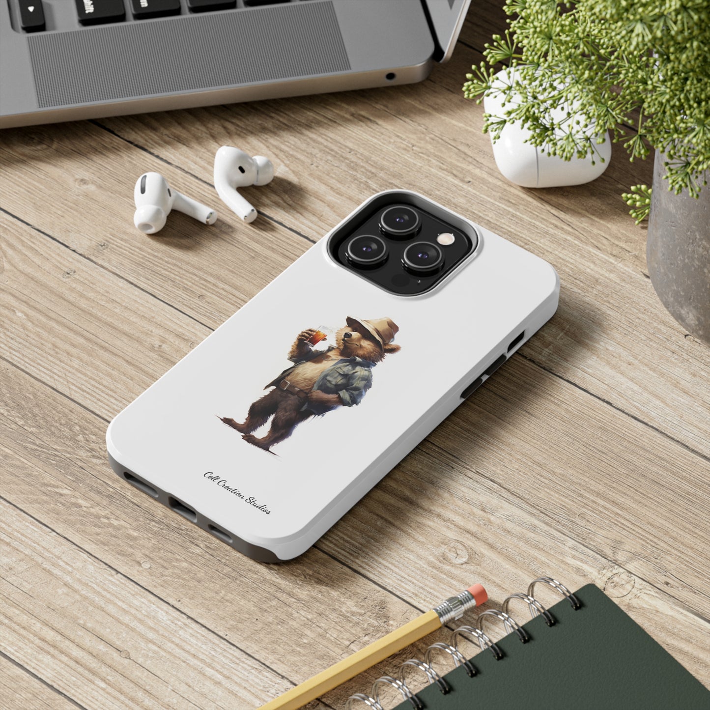 Introducing the "Bear Cheers" Cell Phone Case – The Fun Companion -Tough Phone Cases