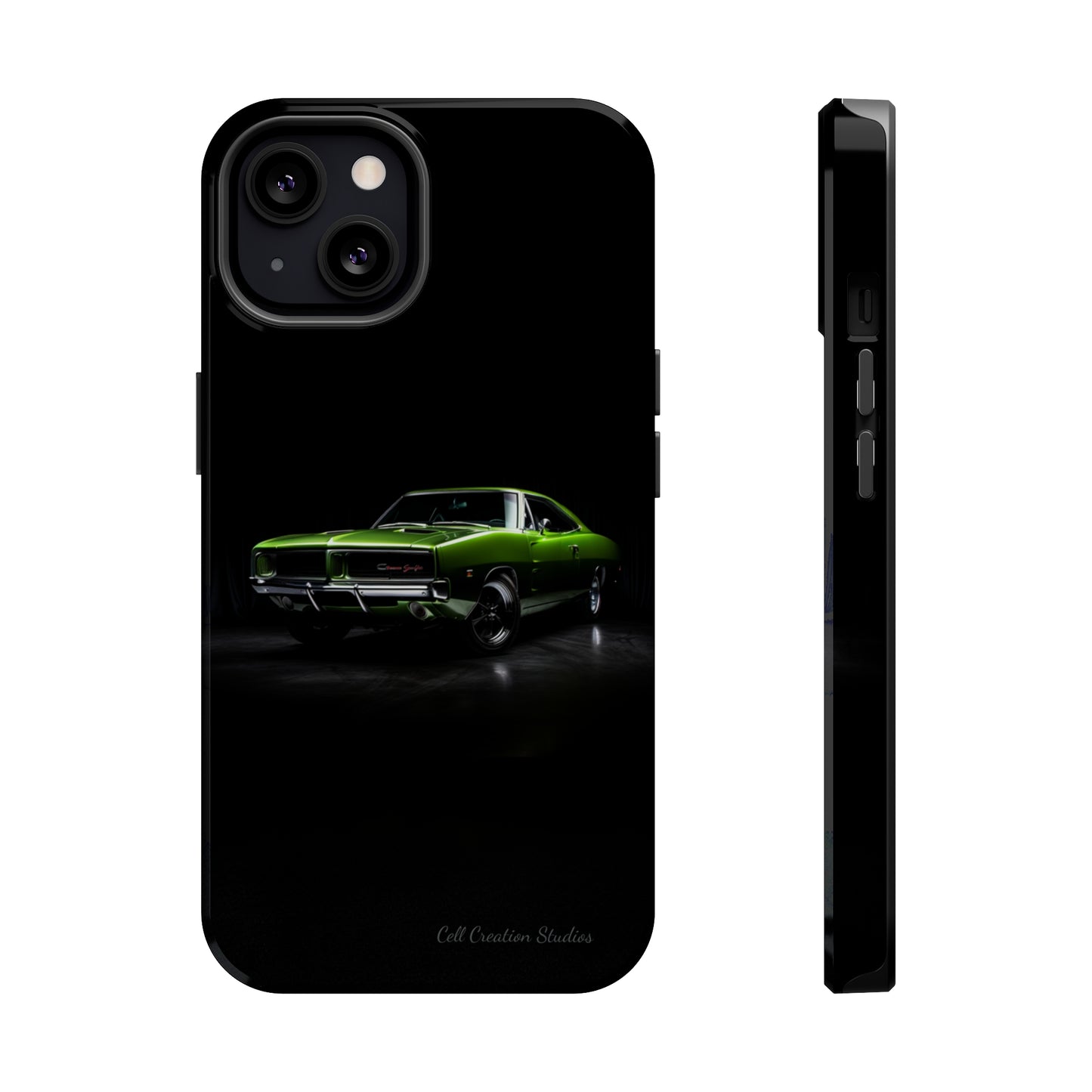 "Retro Thunder" 1969 Dodge Charger Phone Case -MagSafe Tough Cases