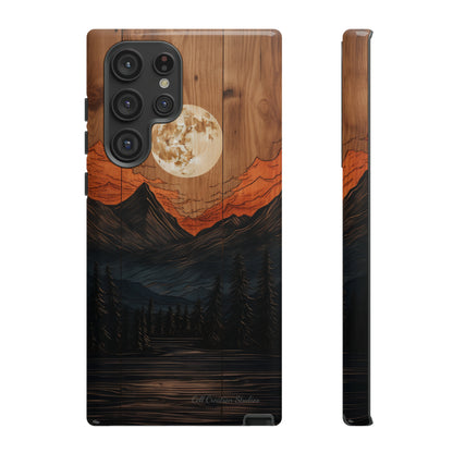 "Elevate Your Style with the Mountain Moonlight Phone Case" -Tough Cases