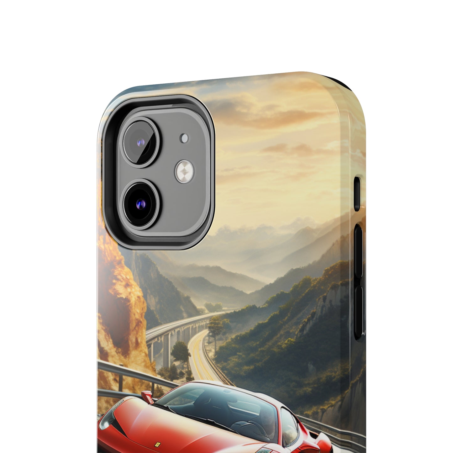 "Mountain Majesty Ferrari Edition" -Tough iPhone Cases