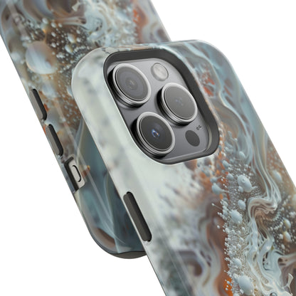 "3D Liquid Splash" -MagSafe Tough iPhone Cases