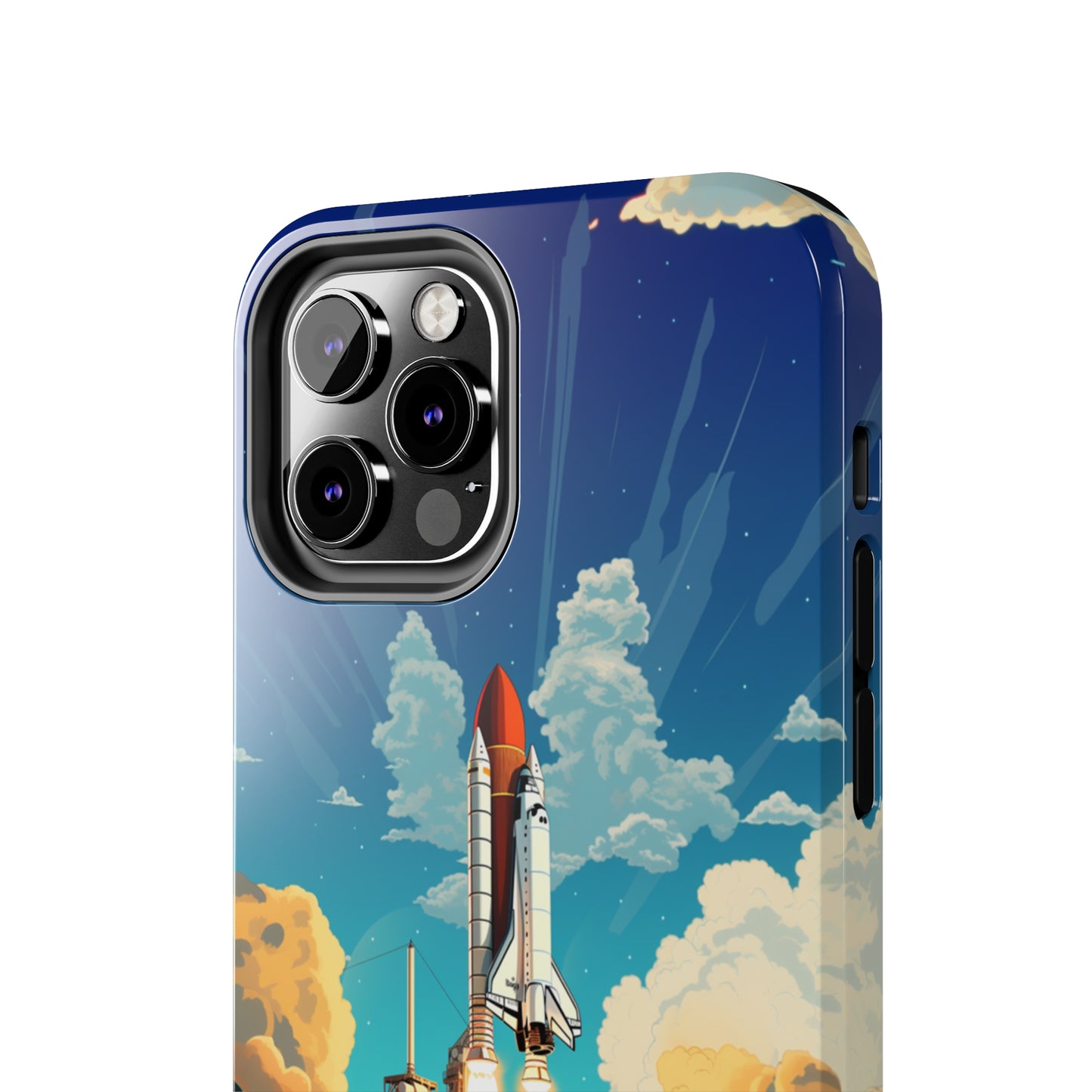 Introducing the "NASA Space Shuttle Launch" Cell Phone Case – Elevate Your Style to New Heights -Tough Phone Cases