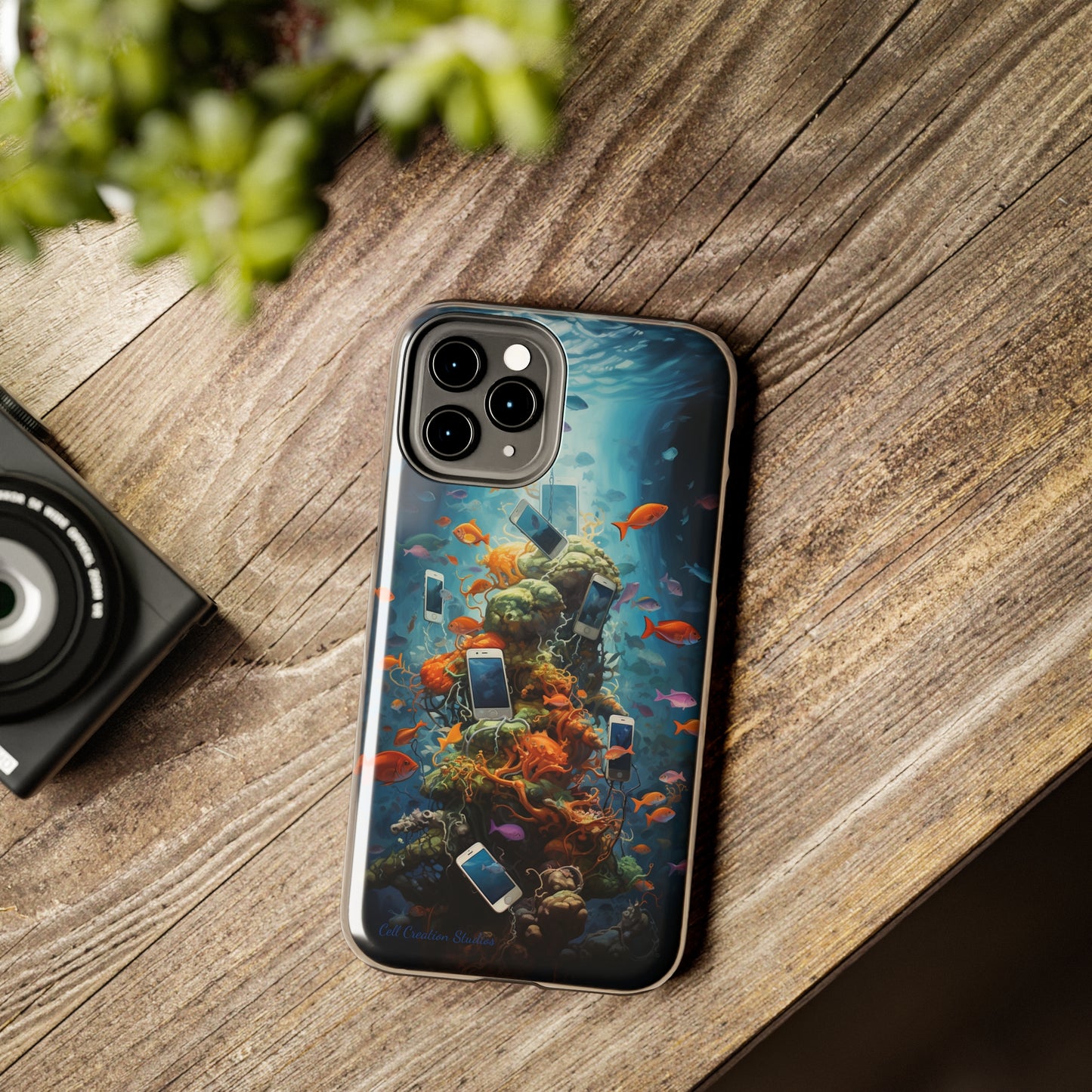 Dive into Elegance with the "AquaTech" Underwater Coral Cell Phone Case - Where Nature Meets Technology!