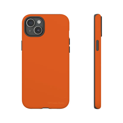 "Orange Burst" -Tough iPhone Cases