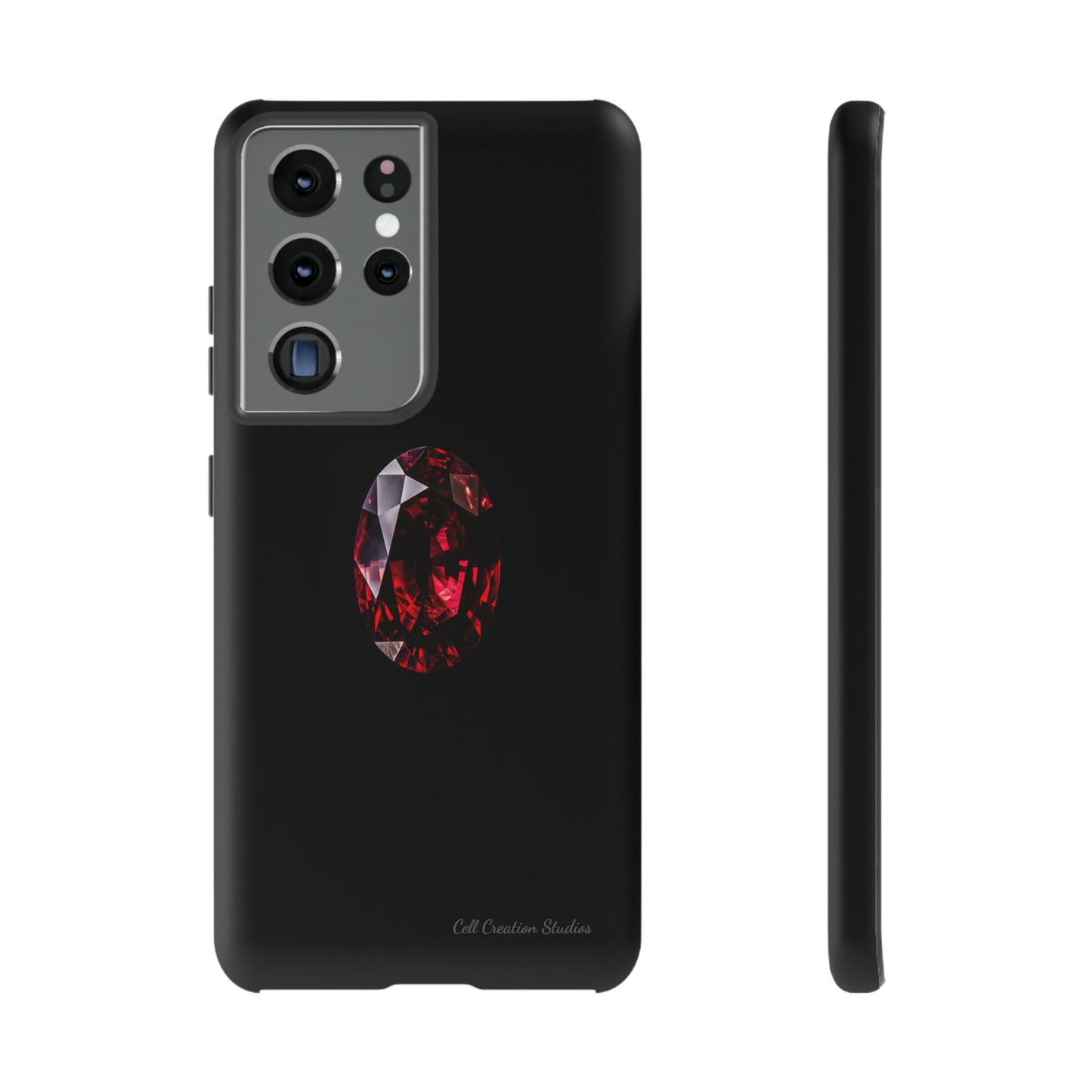 "Ruby Radiance" Phone Case -Tough Cases