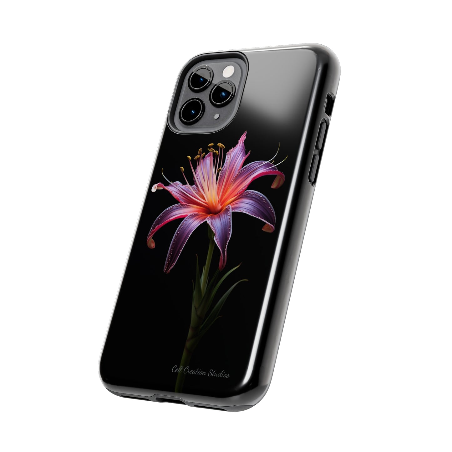 "Vibrant Purple Lily" Phone Case -Tough Phone Cases