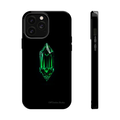 "Emerald Elegance" Phone Case -MagSafe Tough Cases