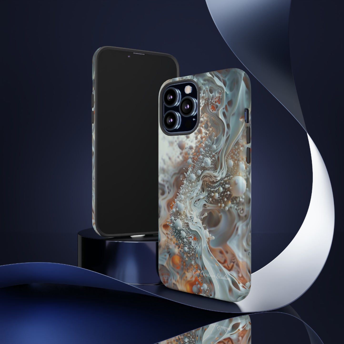 "3D Liquid Splash" -Tough iPhone Cases