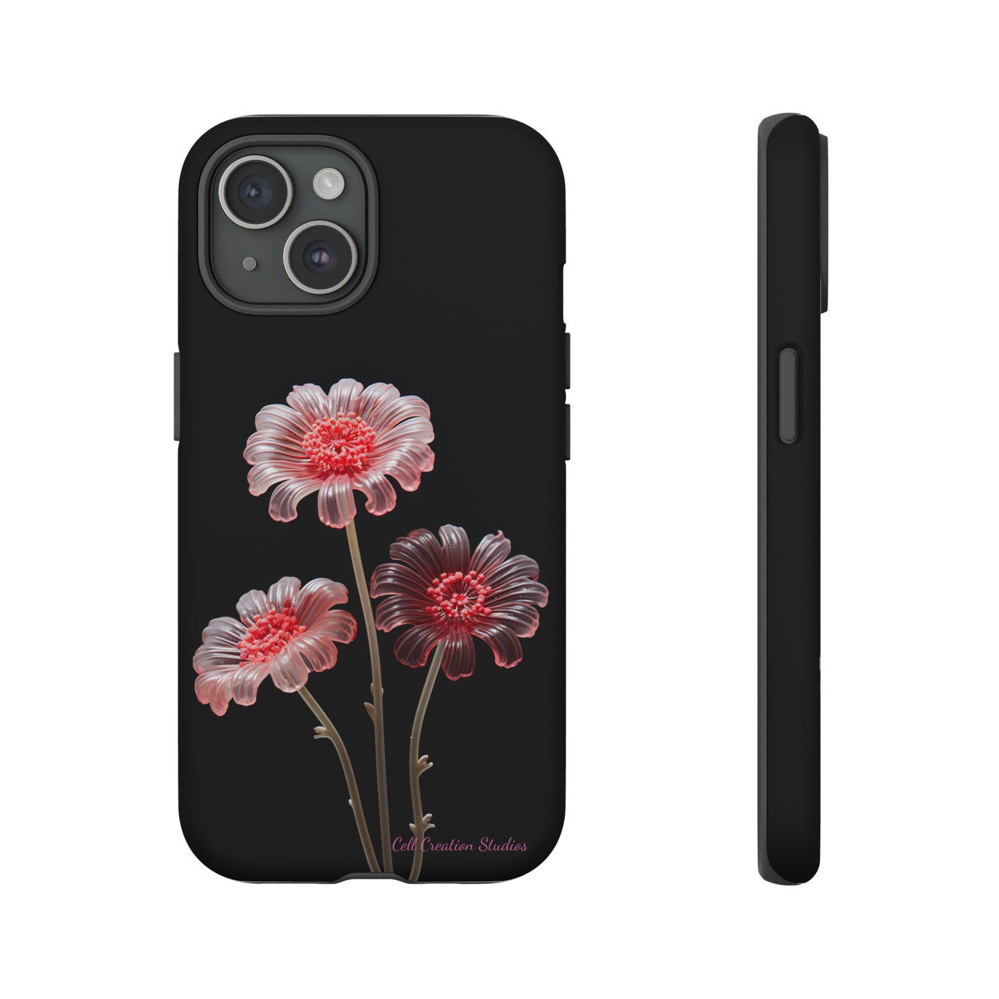 The "Desert Rose Glass Blossom" Phone Case -Tough Cases