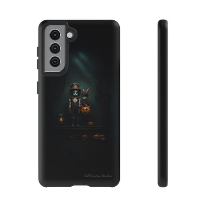 Introducing the "Haunted Halloween Kids" Cell Phone Case – A Glimpse into Spooky Wonder -Tough Cases