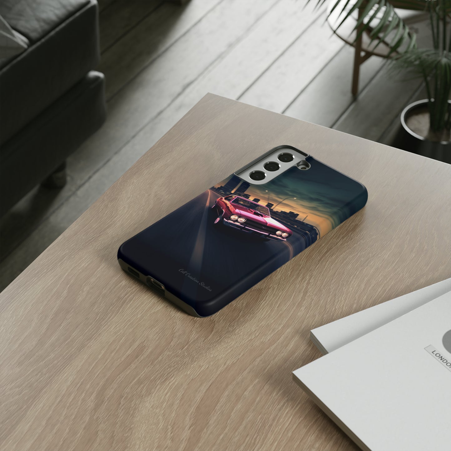 "Sunset City Cruise GTO Edition" -Tough Samsung Phone Cases