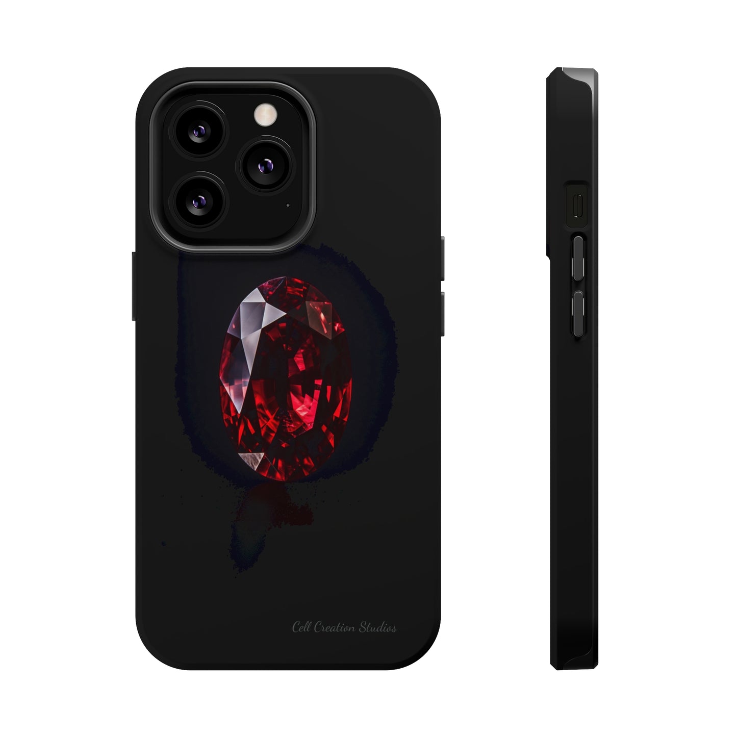 "Ruby Radiance" Phone Case -MagSafe Tough Cases