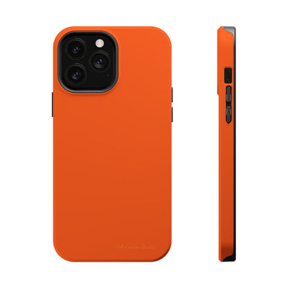 "Orange Burst" -MagSafe Tough iPhone Cases