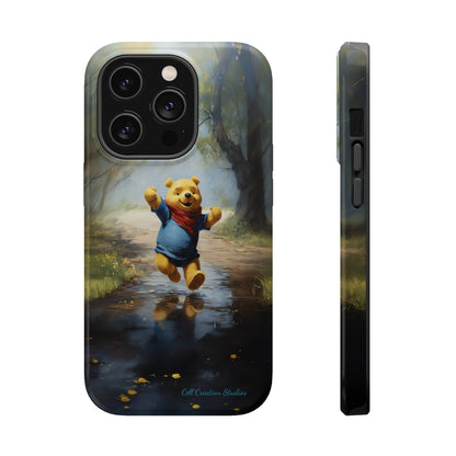 Introducing the "Winnie-The-Pooh Puddle Splash" Cell Phone Case – A Splash of Nostalgic Fun -MagSafe Tough Cases