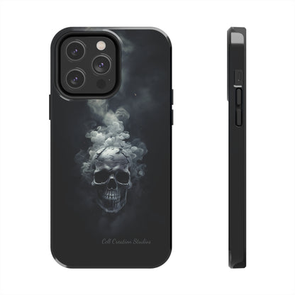 "Ethereal Skull Noir" -Tough iPhone Cases