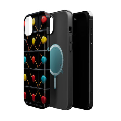 "Vibrant Spheres Fusion" -MagSafe Tough Phone Cases