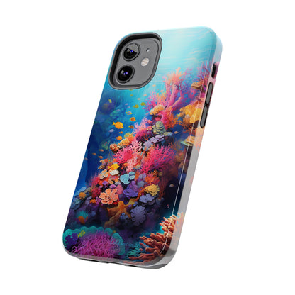 "Coral Reef Splendor" Cell Phone Case – Dive into the Vibrant Underwater World - Phone Cases