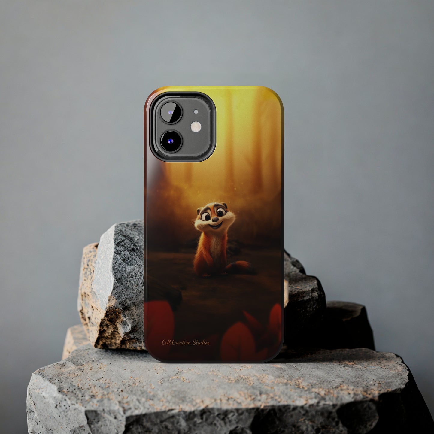 Introducing the "Woodland Chipmunk" Cell Phone Case – Embrace Natural Playfulness with Every Glance-Tough Phone Cases