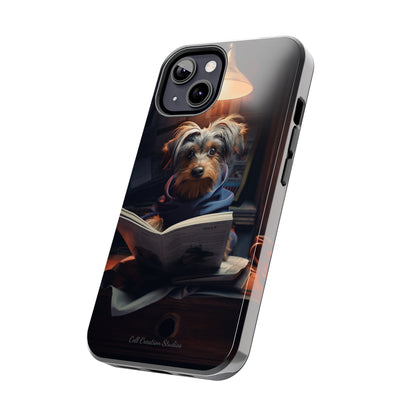 Introducing the "Canine Chronicle" Cell Phone Case – Where Tail-Wagging Tales Unfold! -Tough Phone Cases