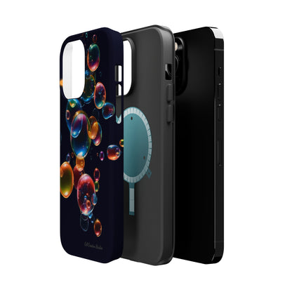 Elevate Your Phone's Aesthetic with our "BubbleBurst" Cell Phone Case -MagSafe Tough Cases