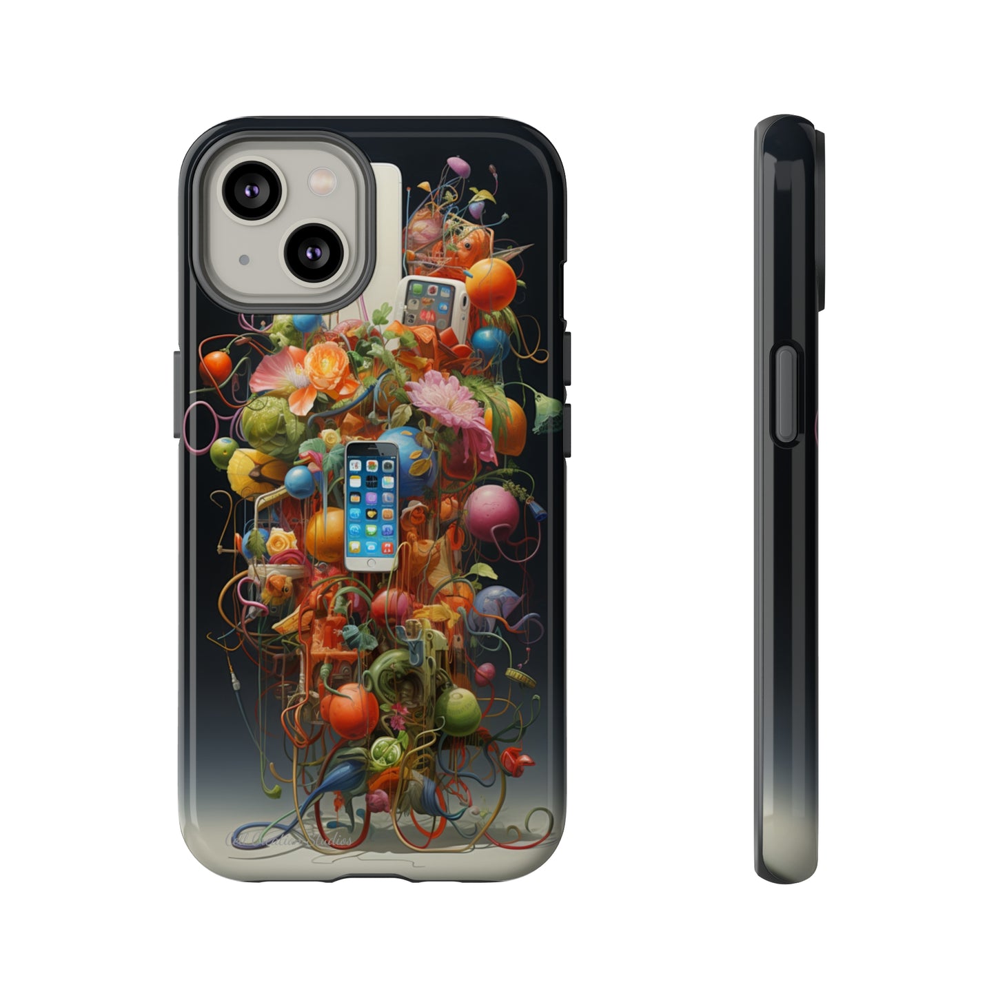 Introducing the "NatureFusion" Cell Phone Case – Where Technology Blossoms into Beauty!