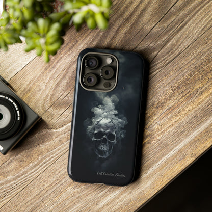 "Ethereal Skull Noir" -Tough iPhone Cases