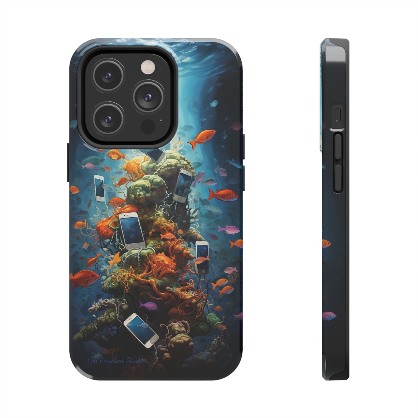 Dive into Elegance with the "AquaTech" Underwater Coral Cell Phone Case - Where Nature Meets Technology!