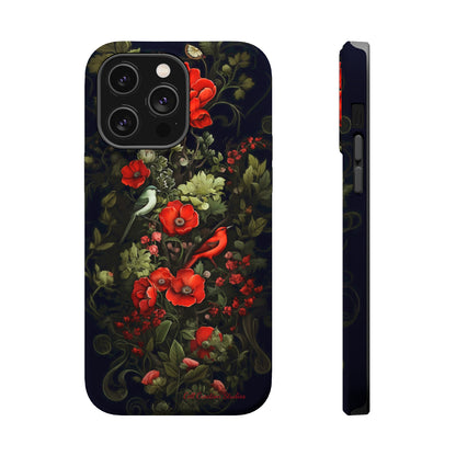 "Floral Serenade Elegance" -MagSafe Tough iPhone Cases