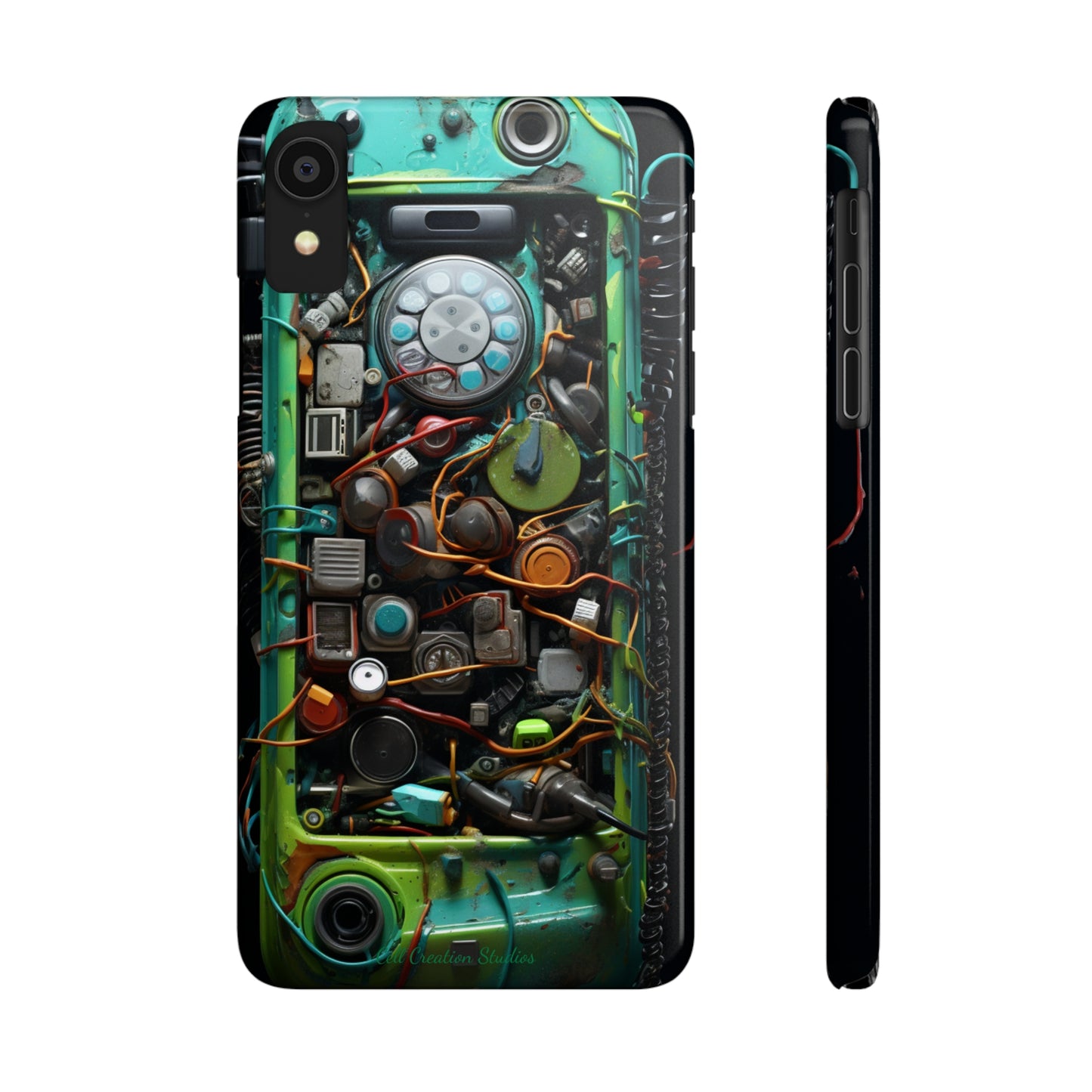 Introducing the "Mechanical Wonders" Cell Phone Case – Peek Inside with Intricate Cell Phone Inner Workings -Slim Phone Cases