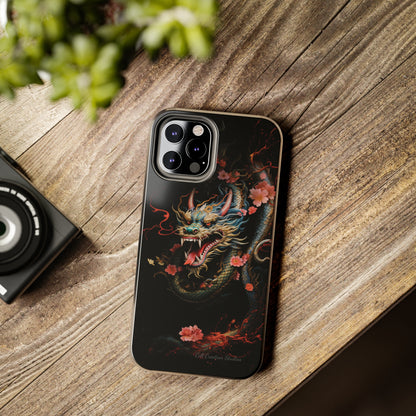 Introducing the "Mystical Japanese Dragon" Cell Phone Case – Unleash the Dragon's Power -Tough Phone Cases