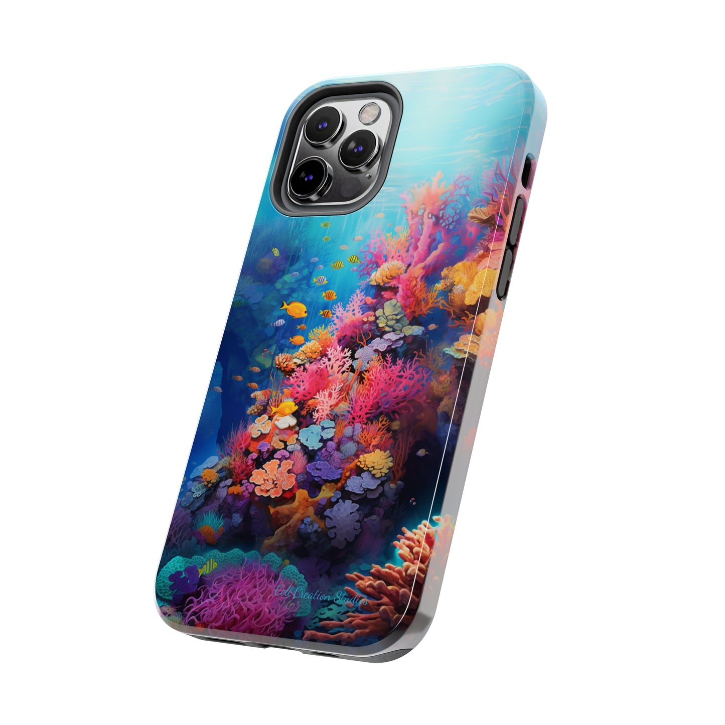 "Coral Reef Splendor" Cell Phone Case – Dive into the Vibrant Underwater World - Phone Cases