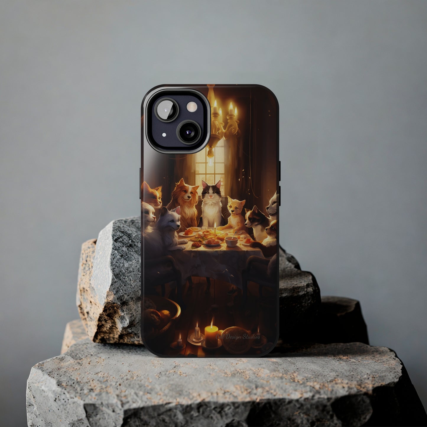 Introducing the "Harmony Feast" Cell Phone Case – Celebrate Unity and Joy! -Tough Phone Cases