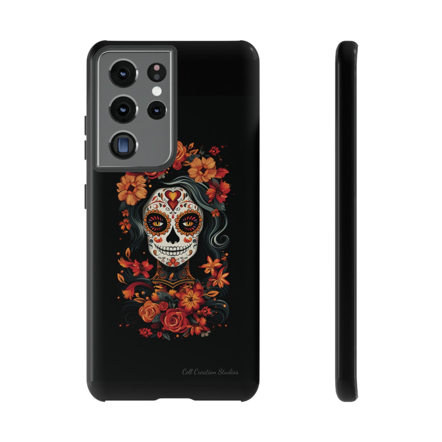 Introducing the "Day of the Dead Fiesta" Cell Phone Case – Celebrate Life in Style -Tough Cases