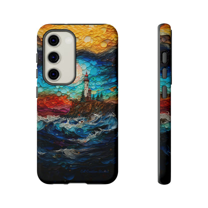 "Coastal Canvas Guardian" -Tough Samsung Phone Cases