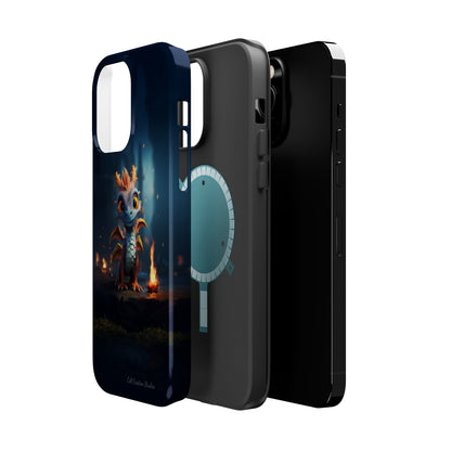 Introducing the "Azure Dragon" Cell Phone Case – Unleash Mythical Marvels -MagSafe Tough Cases