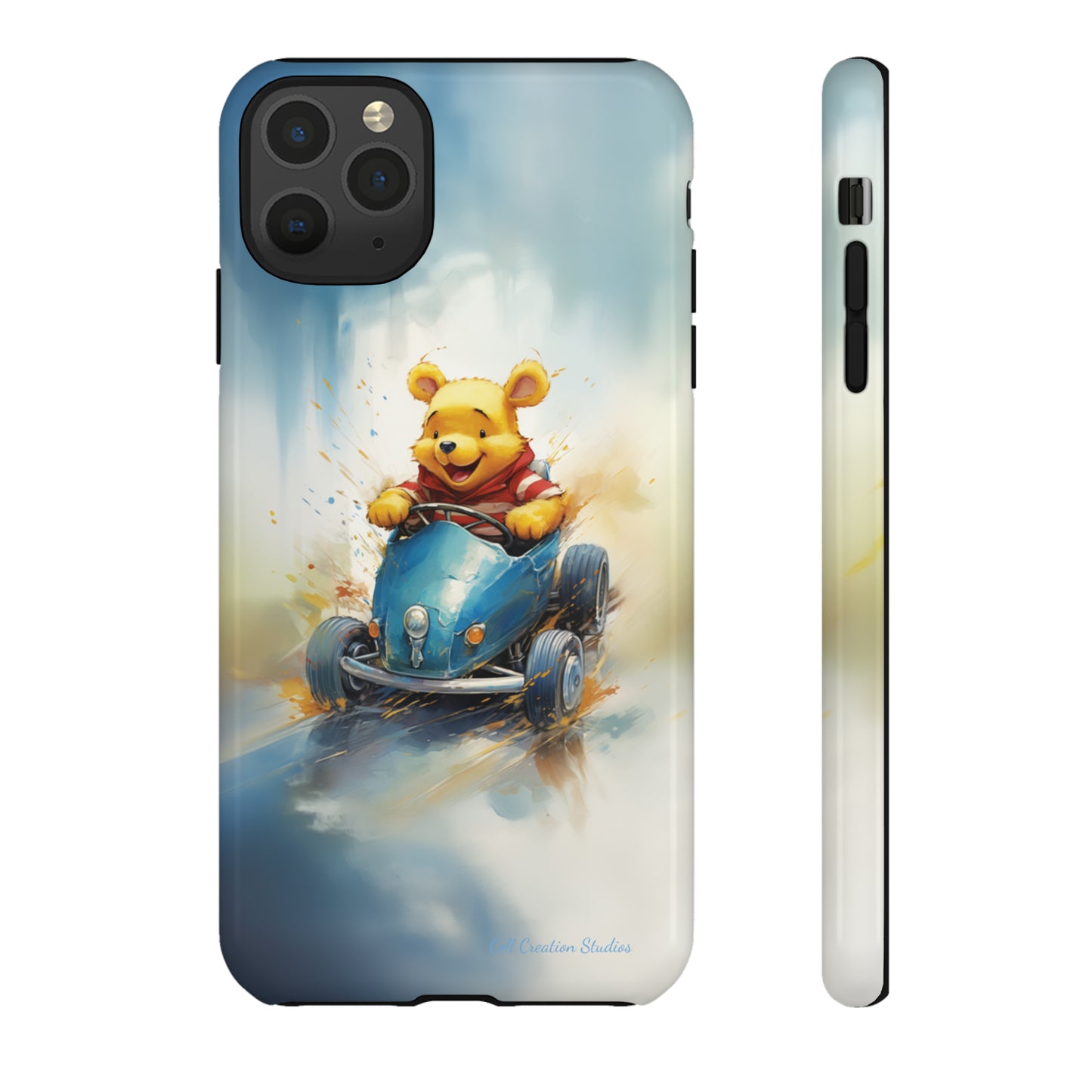 "Winnie-The-Pooh's Race Day" Phone Case -Tough Cases