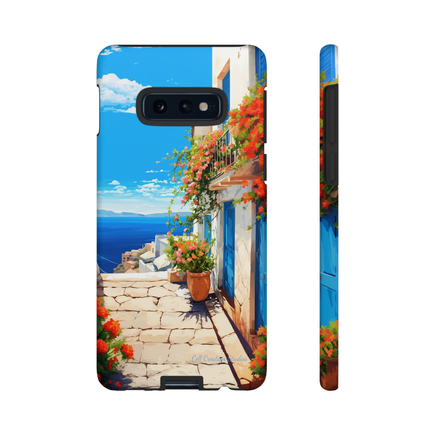 "Mediterranean Bliss Horizon" -Tough Samsung Phone Cases