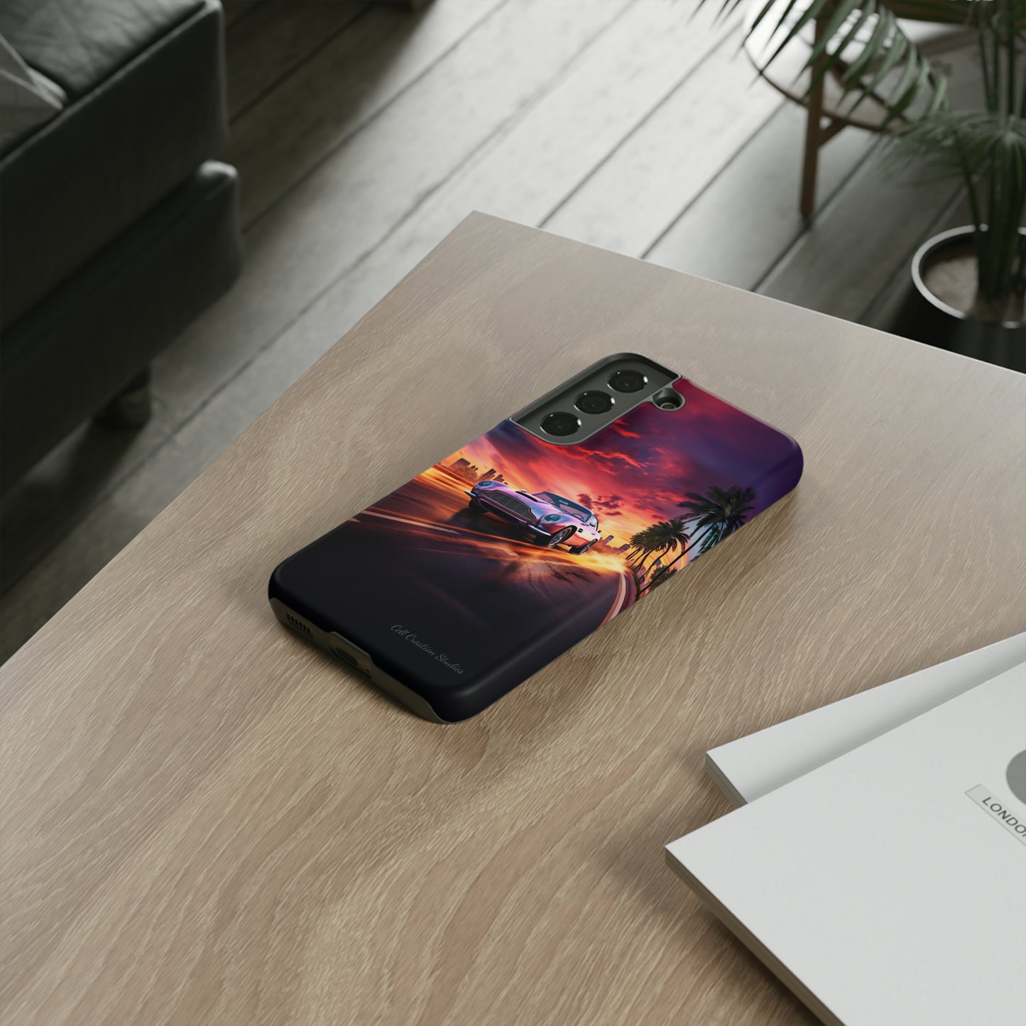 "Silver Aston Martin Racing" -Tough Samsung Phone Cases