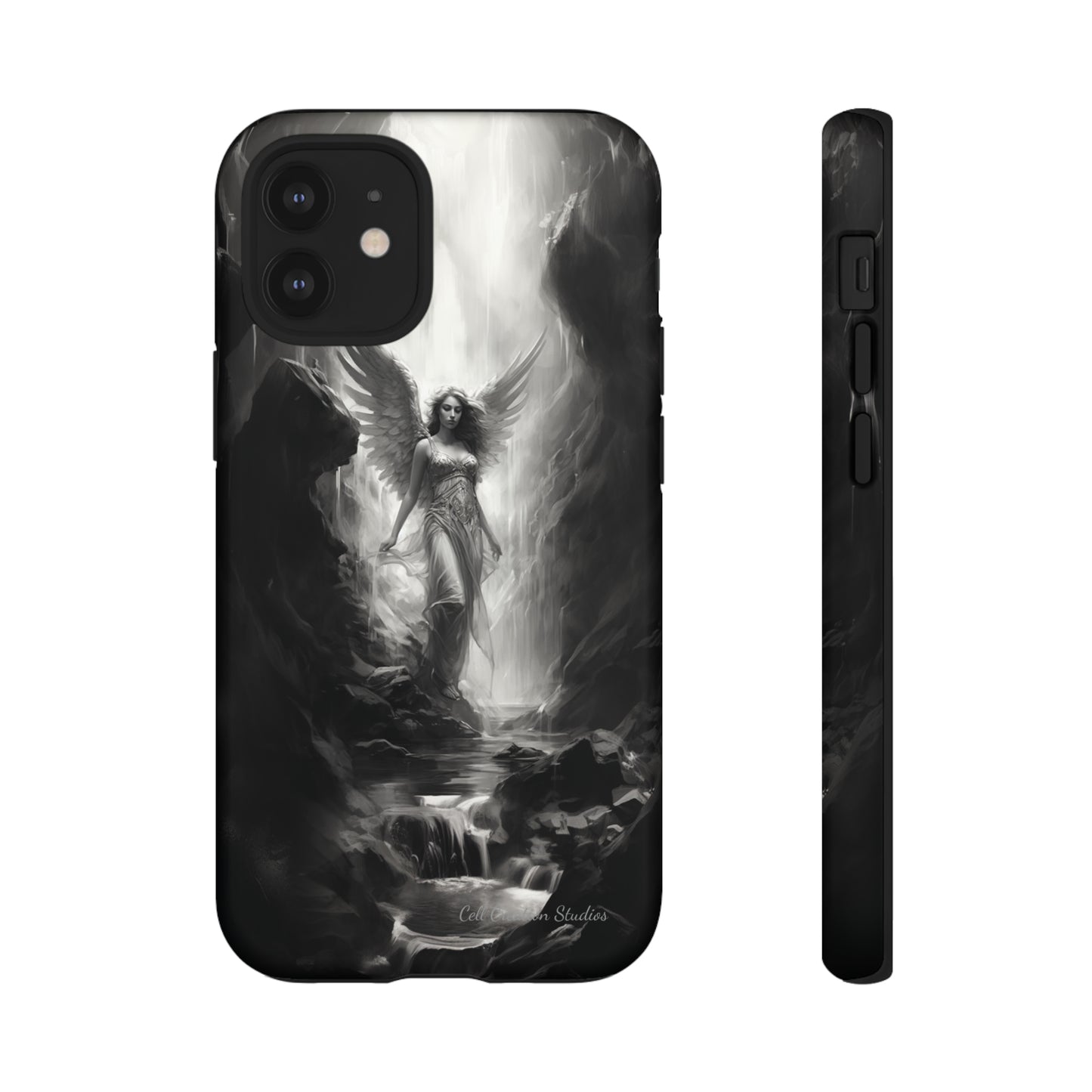 "Seraphic Streams" Angelic Ravine Phone Case -Tough Cases